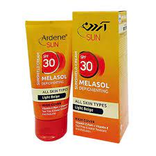 ضدافتاب spf30انواع پوست پژ روشن آردن