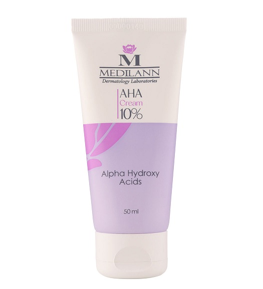 کرم حاوی الفاهیدروکسی اسید 10%مدیلن