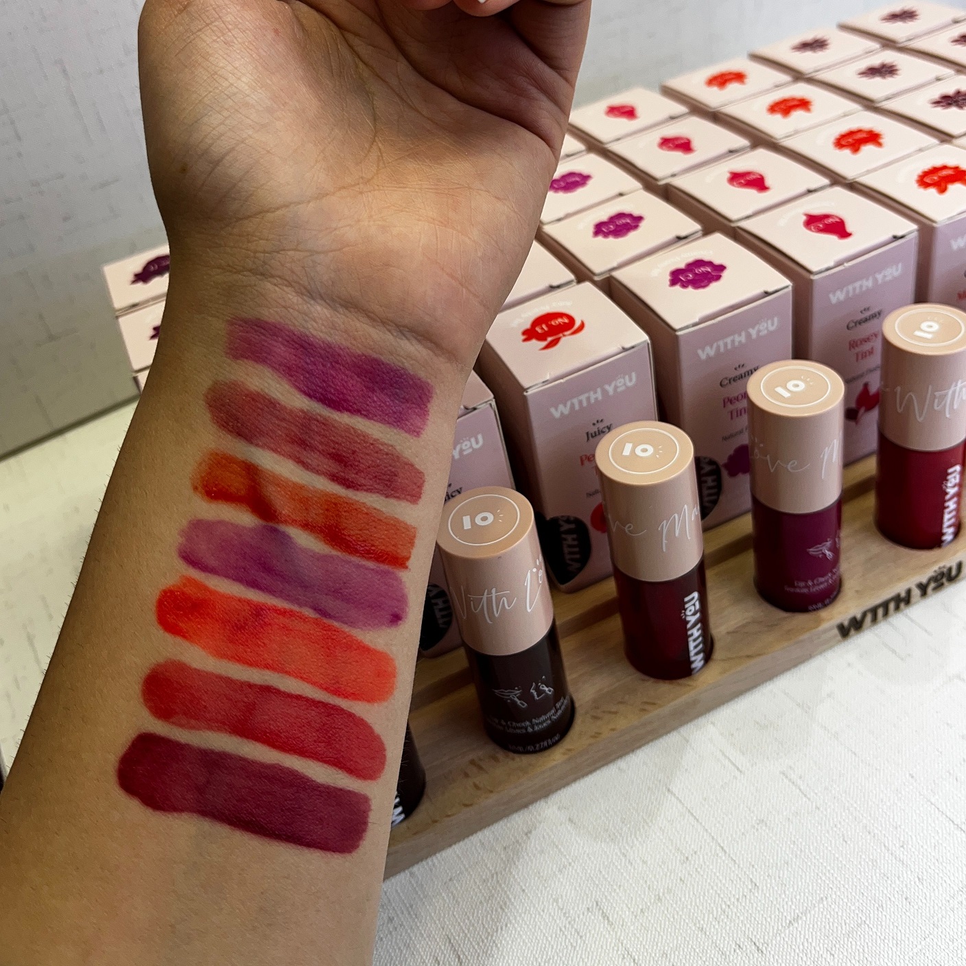 تینت لب ویت یو